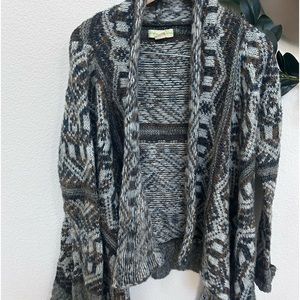 Staring at Stars Anthropologie Knit Womens Southwestern Open Cardigan Sz Medium